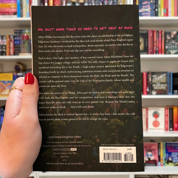 *BRAND NEW* Teen Mystery Book: Their Vicious Games by Joelle Wellington - Picture 3 of 3